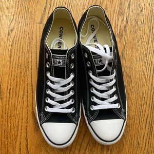 BRAND NEW black converse